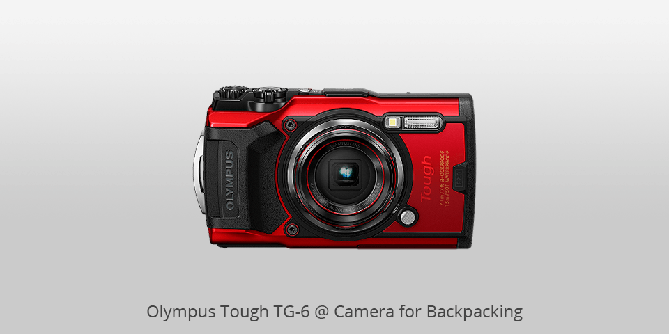 olympus tough tg6 kamera für rucksacktouren
