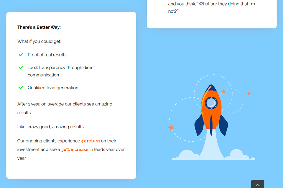 one thing marketing services benefits