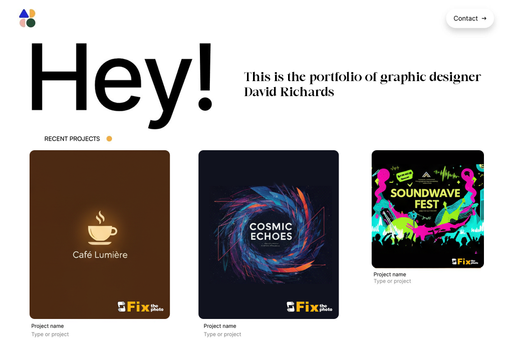 onepagelove behance alternative