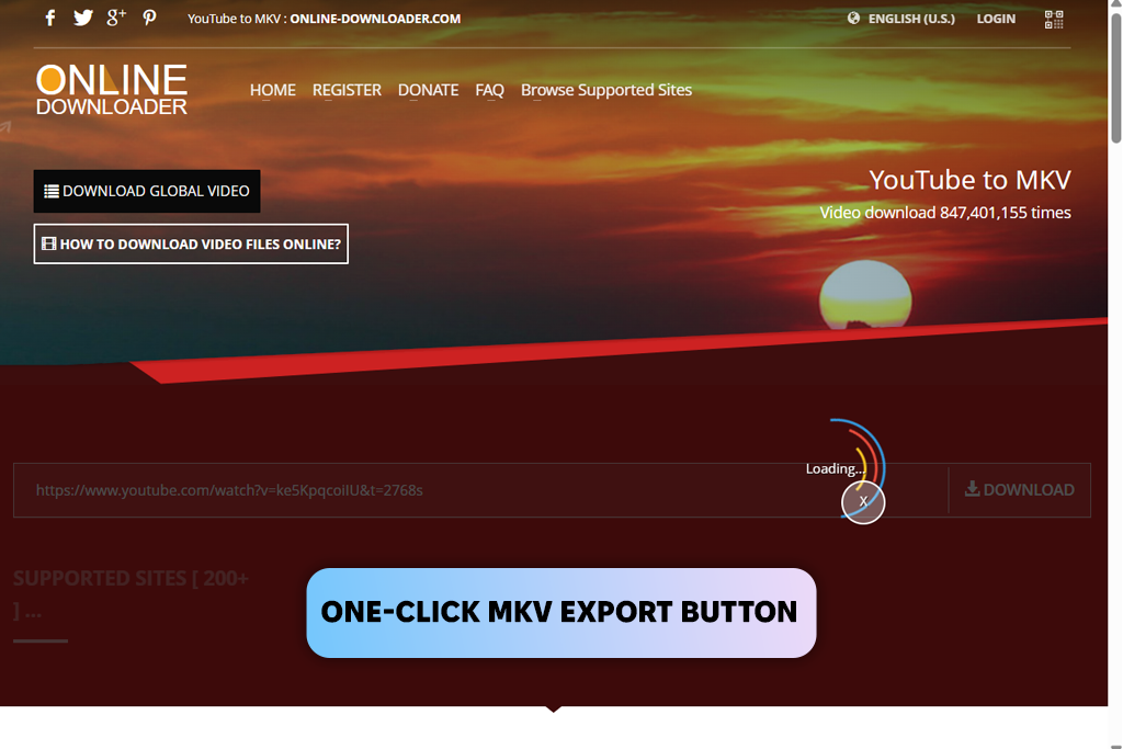 online downloader youtube to mkv converter