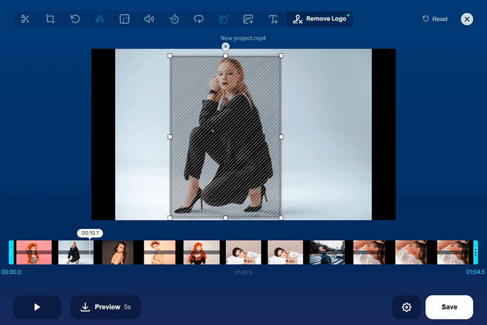 online video cutter video object removal tool