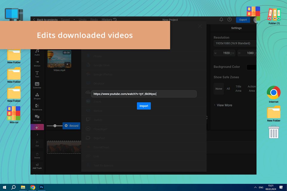 online video downloader flixier