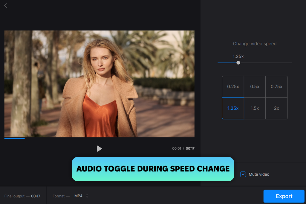 clideo online video speed changer
