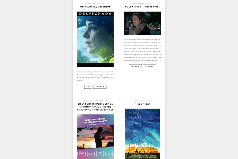 open library of cinematic works by mario ghersi