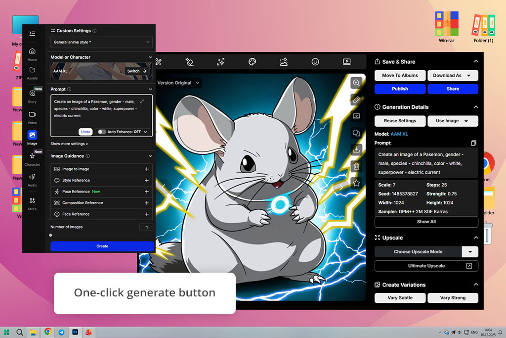 openart free pokemon ai generator