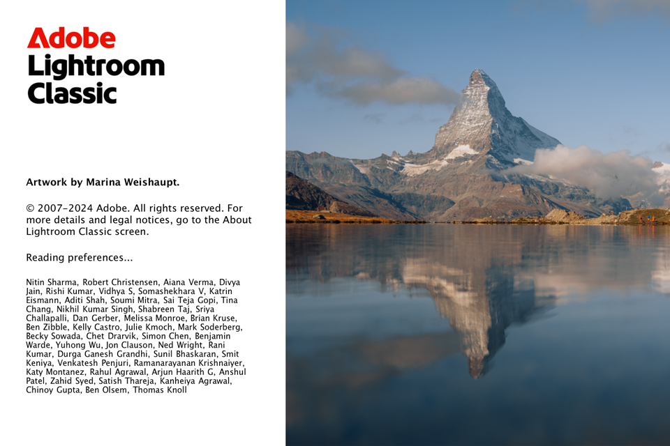 الافتتاح lightroom 14 1 1