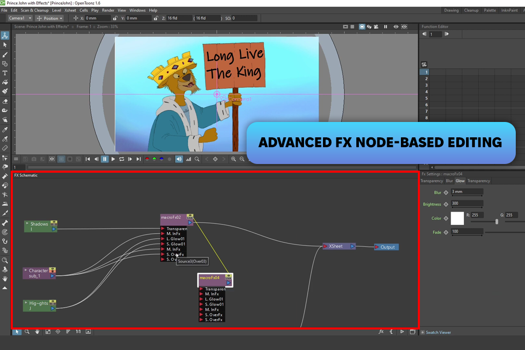 opentoonz free 2d animation software
