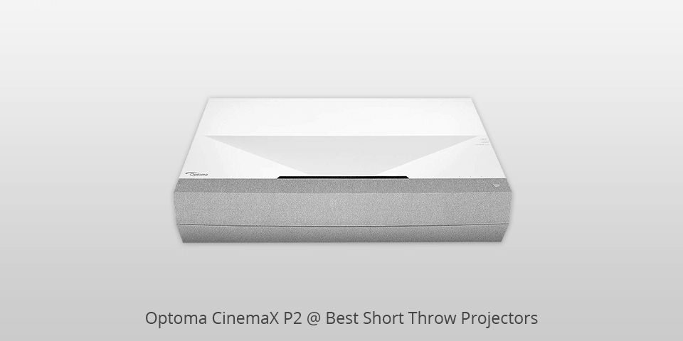optoma cinemax p2 short throw projector