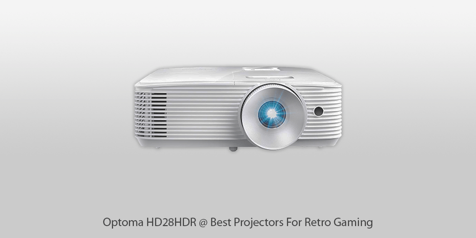 optoma hd28hdr projector for retro gaming