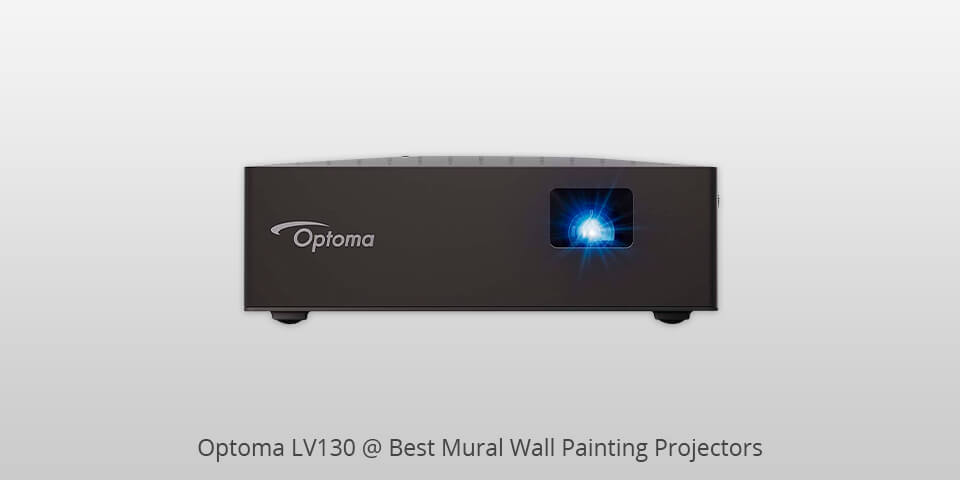 optoma lv130 mural wall painting projectors