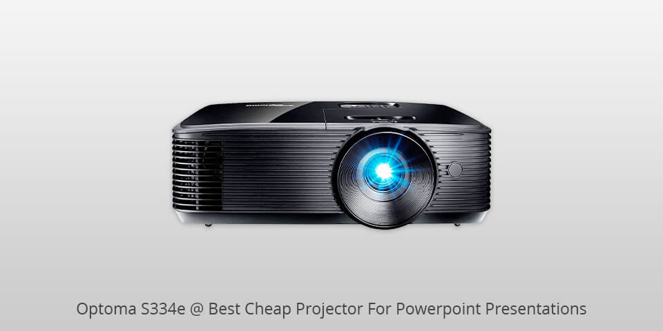optoma s334e cheap projector for powerpoint presentations