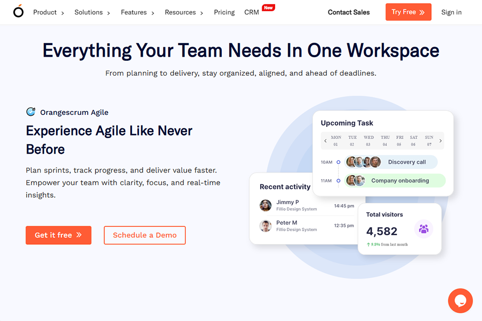orangescrum maintenance management software