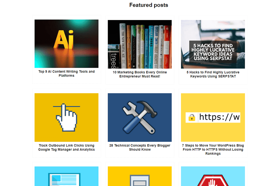 orbitingweb web design blog interface