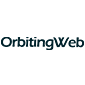 orbitingweb web design blog logo