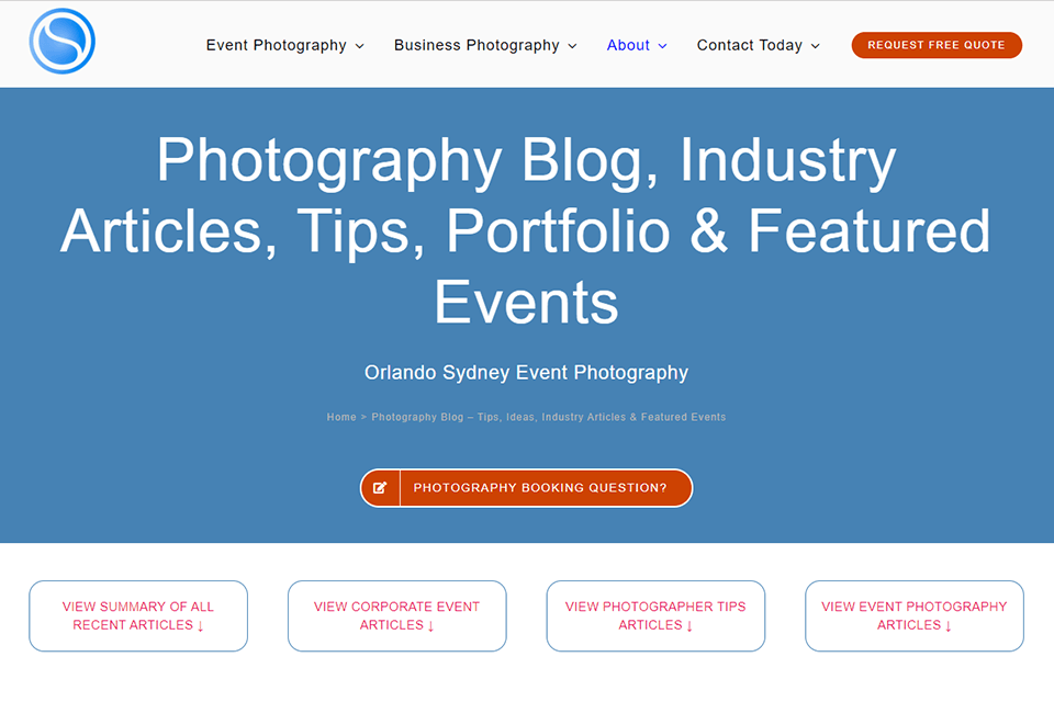 orlando sydney photography blog