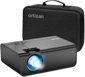 ortizan mini portable projector for 200 inch screen