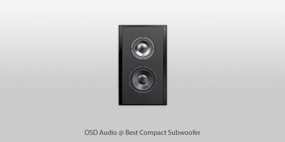osd audio compact subwoofers