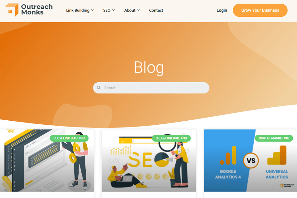 outreach monks services blog