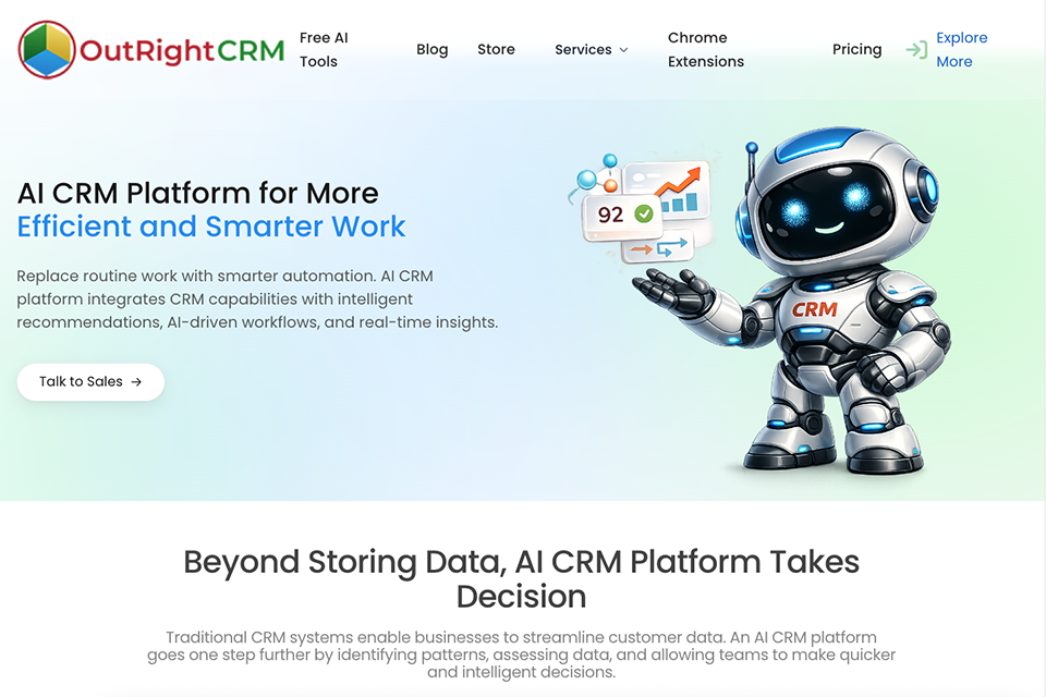 outrightcrm conversational ai platform