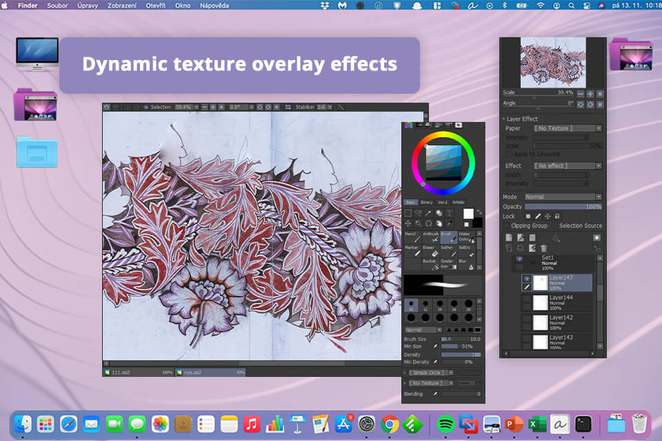Download Paint Tool SAI 2 Free 2025 Version Paint Tool Sai For Mac Interface 