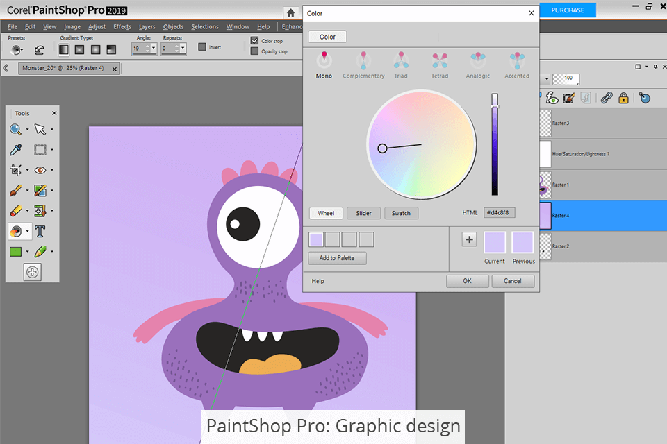 paintshop pro graphic design