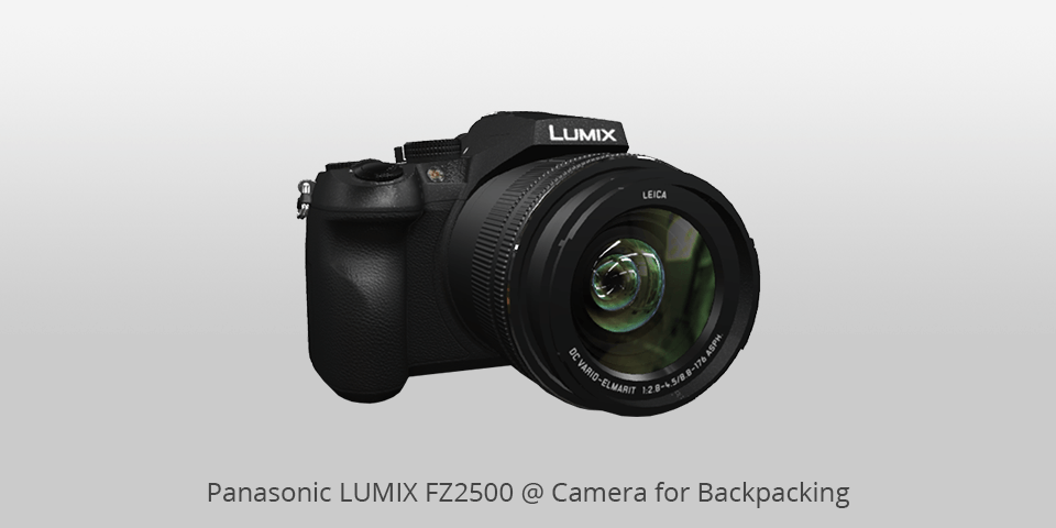 panasonic lumix fz2500 kamera für rucksacktouren