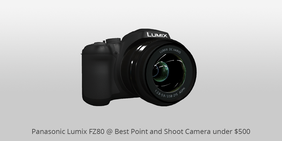 panasonic lumix fz80point a shoot kamera pod 500