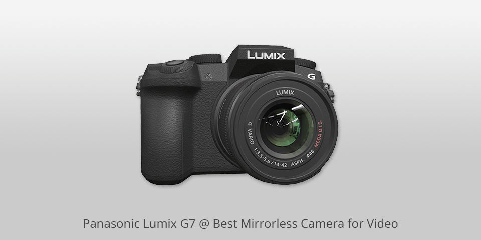 panasonic lumix g7 caméra sans miroir pour la vidéo