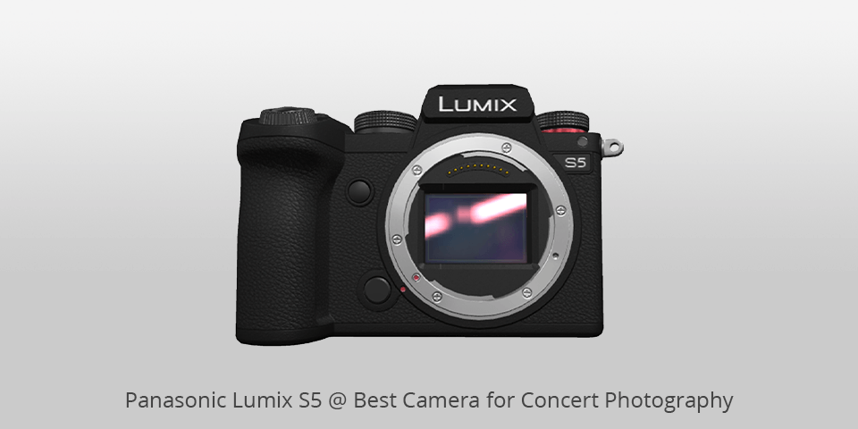 panasonic lumix s5 camera for concert photography
