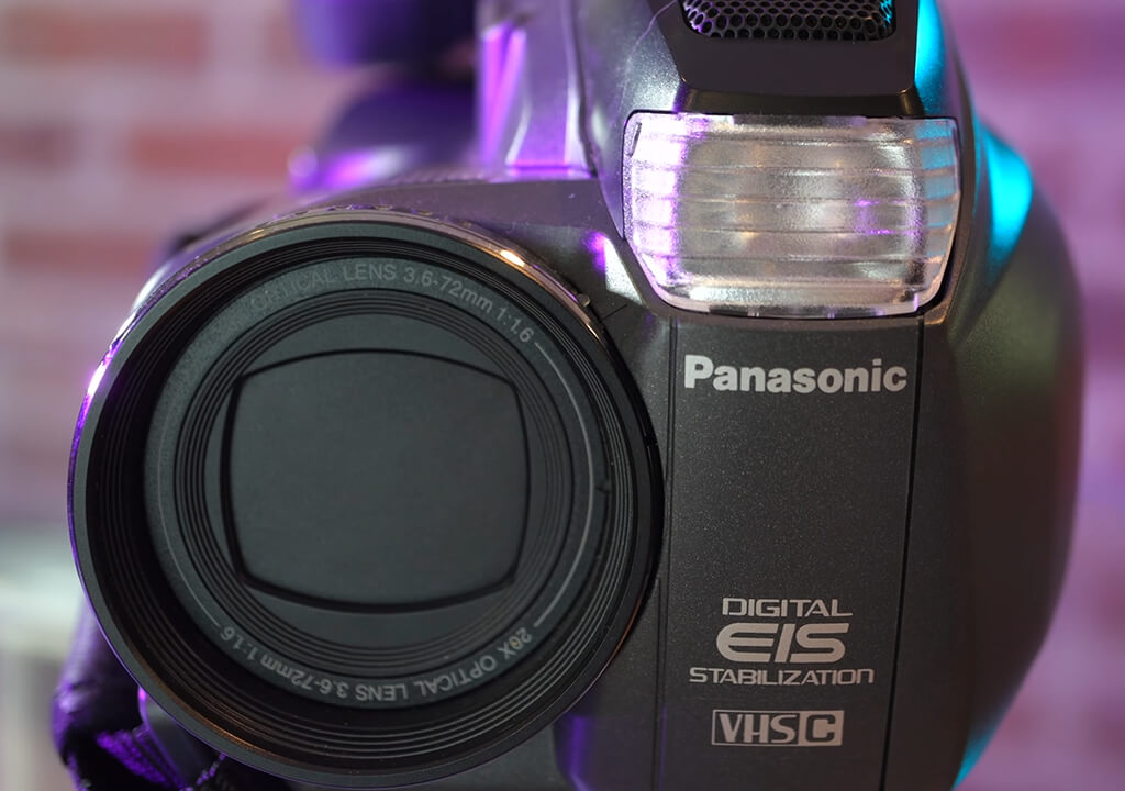 panasonic pv-l858 vintage camcorder