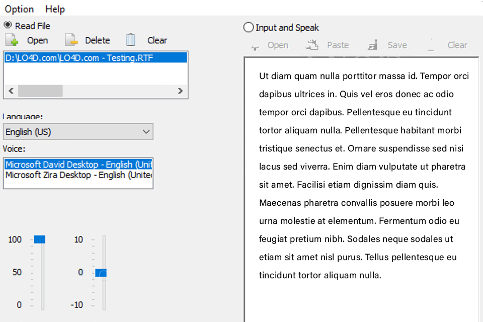 panopreter basic best text to speech converter interface