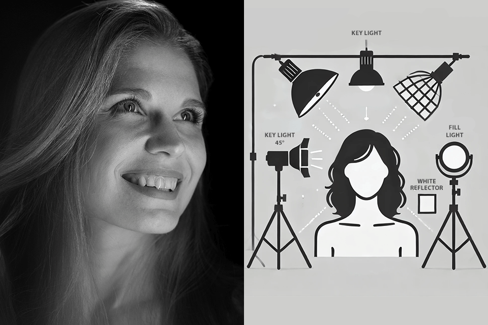 paramount lighting technique photo