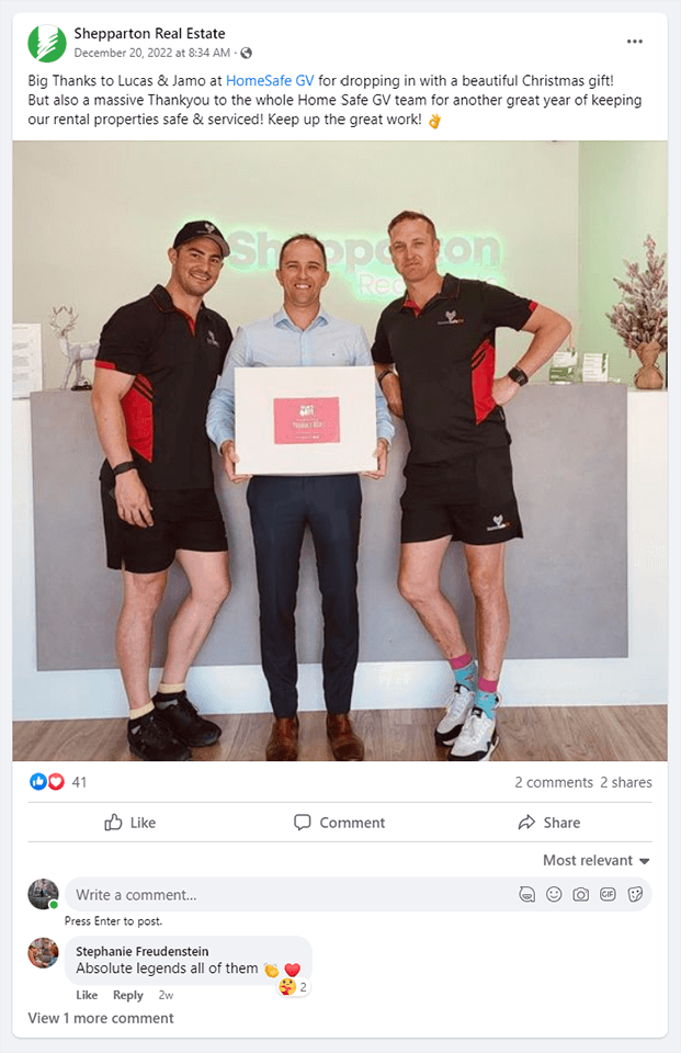 partner spotlight facebook post for realtor