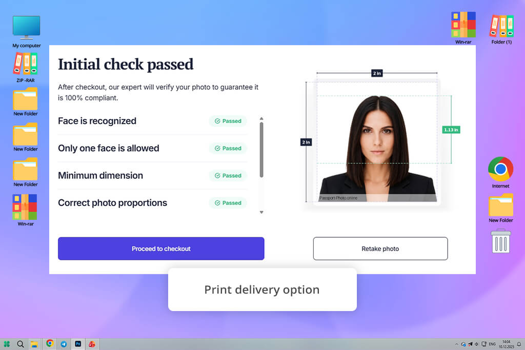 passport-photo 2x2 picture maker