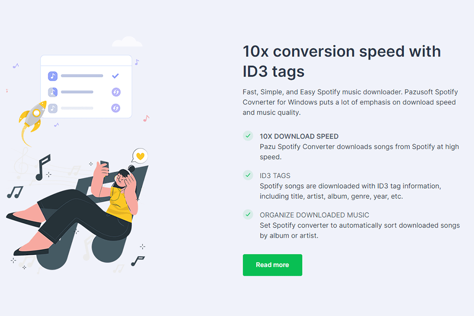pazu spotify converter id3 tags