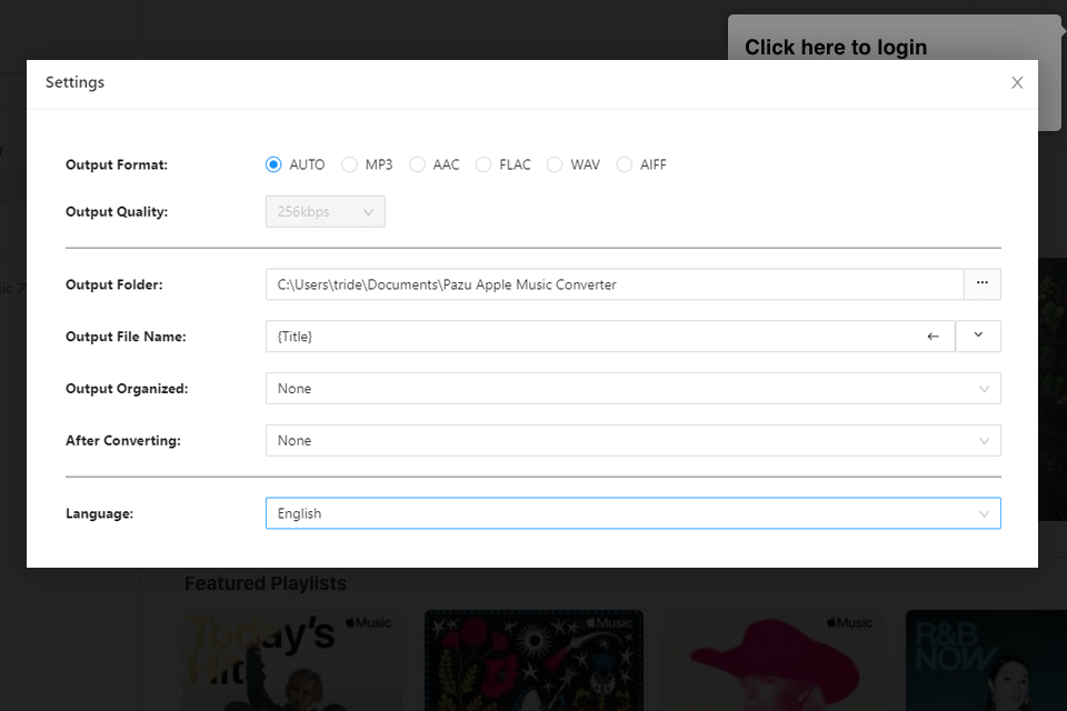 pazusoft apple music converter formats