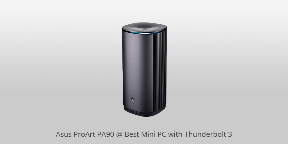 best mini pc with thunderbolt 3 asus proart pa90