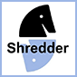 pc shredder file shredders logo