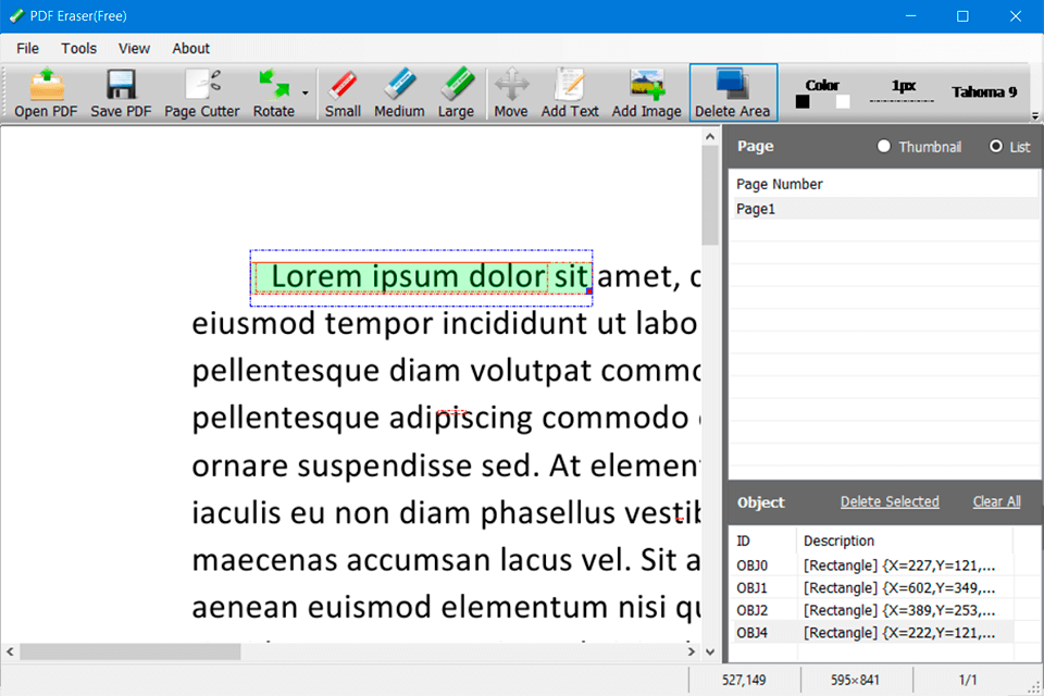 pdf eraser software text eraser