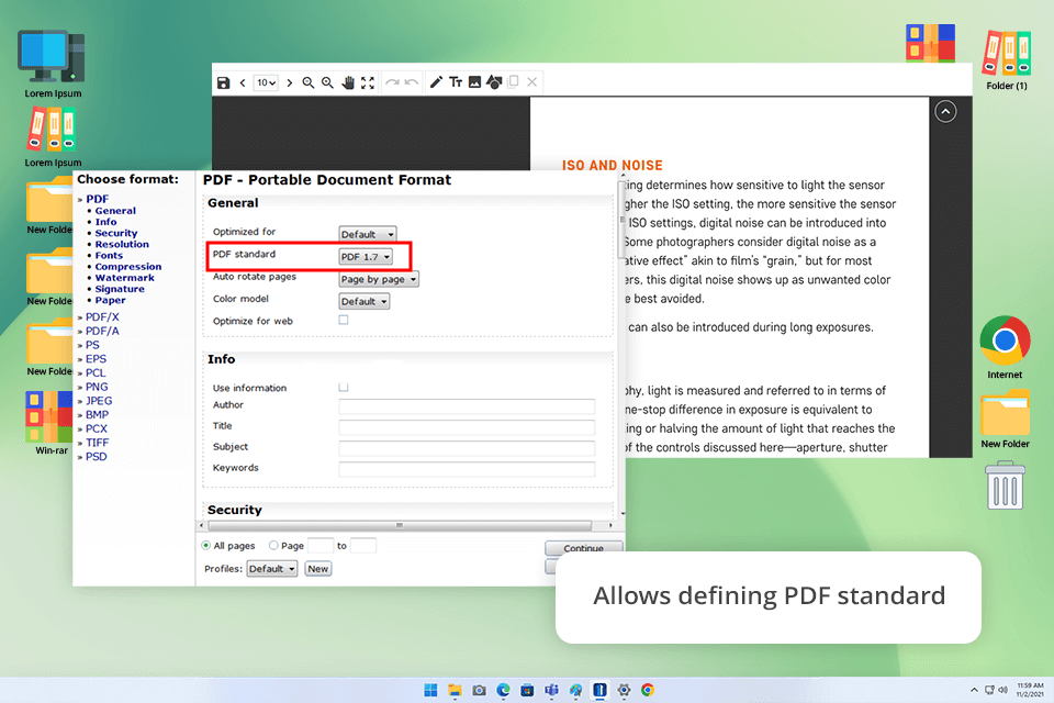 pdf24 convert pdf to pdfa