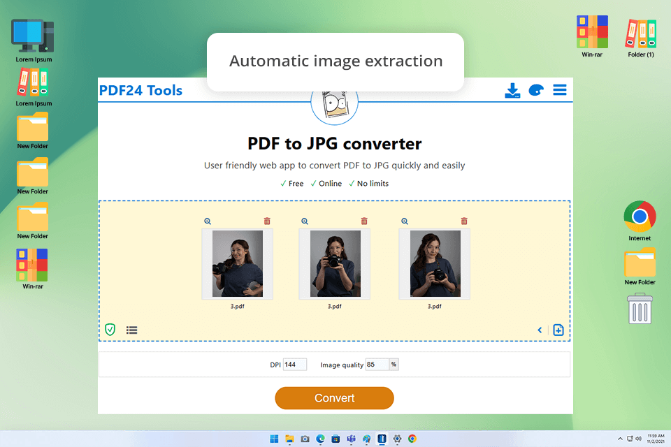 pdf24 tools free pdf to jpg converter