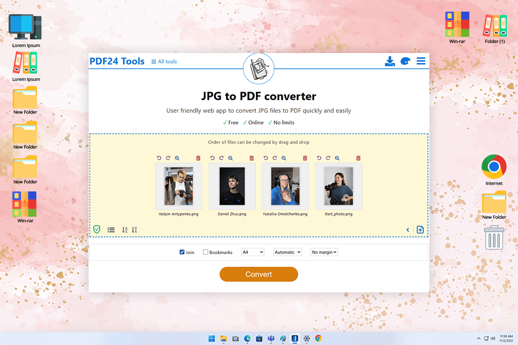 pdf24 tools jpg to pdf converter