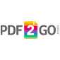 pdf2go pdf to html converter logo