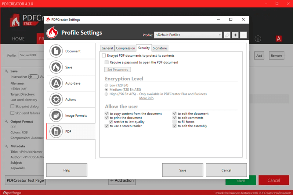 برنامج تشفير pdfcreator pdf
