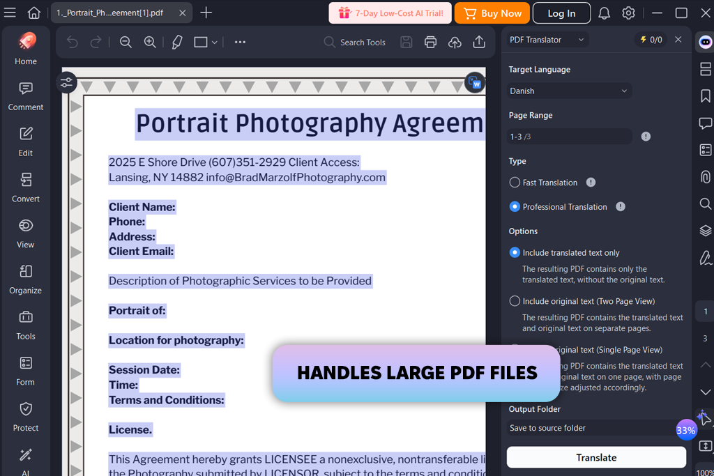 pdfelement interface
