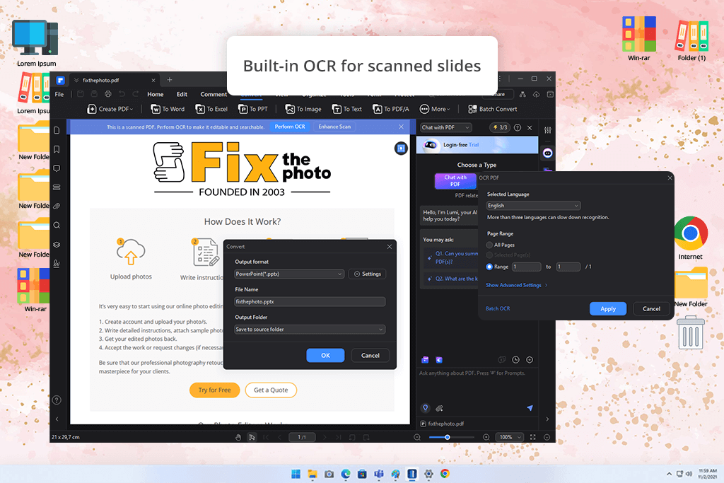 pdfelement pdf to ppt converter