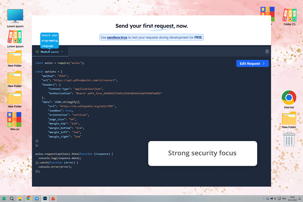 pdfendpoint html to pdf converter