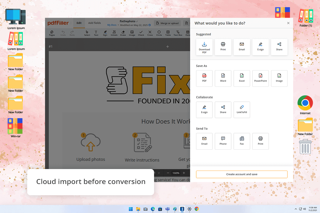 pdffiller pdf to ppt converter