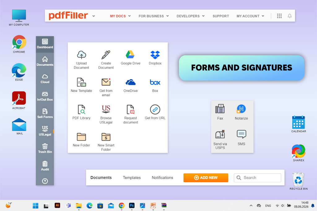 pdffiller pdf tool like smallpdf