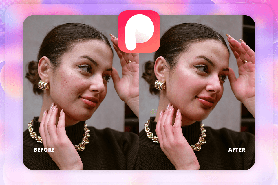 peachy skin smoothing app